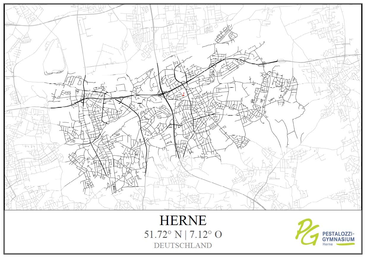 Karte Von Herne Mit PG